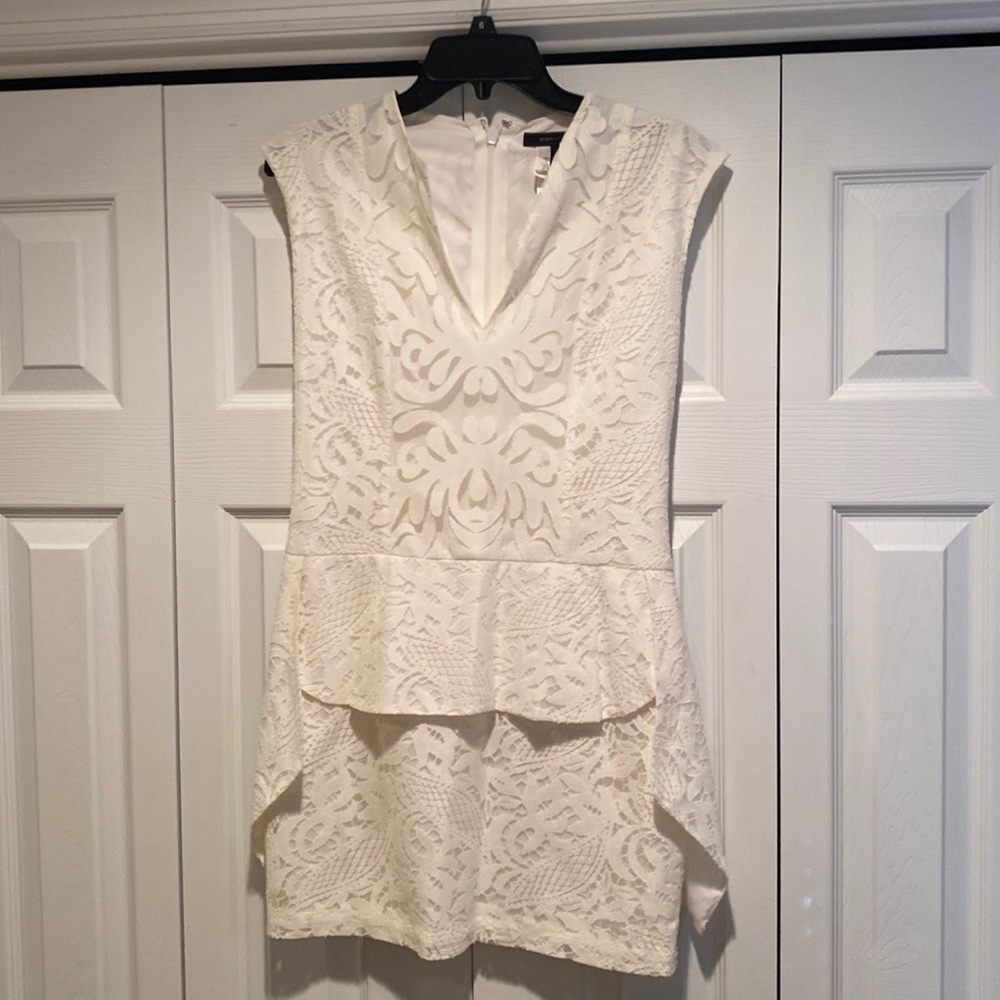 BCBG peplum dress